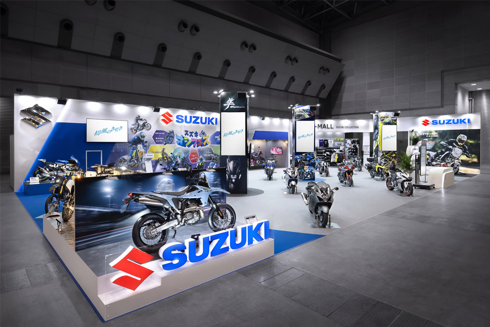 スズキ株式会社 東京モーターサイクルショーブース 1枚目
