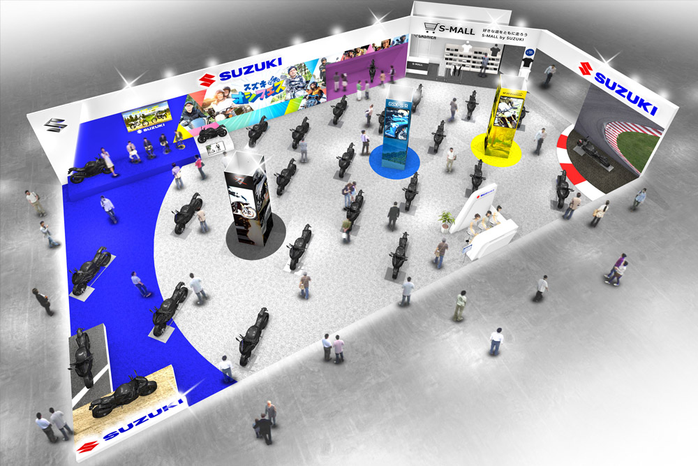 スズキ株式会社 東京モーターサイクルショーブース 11枚目